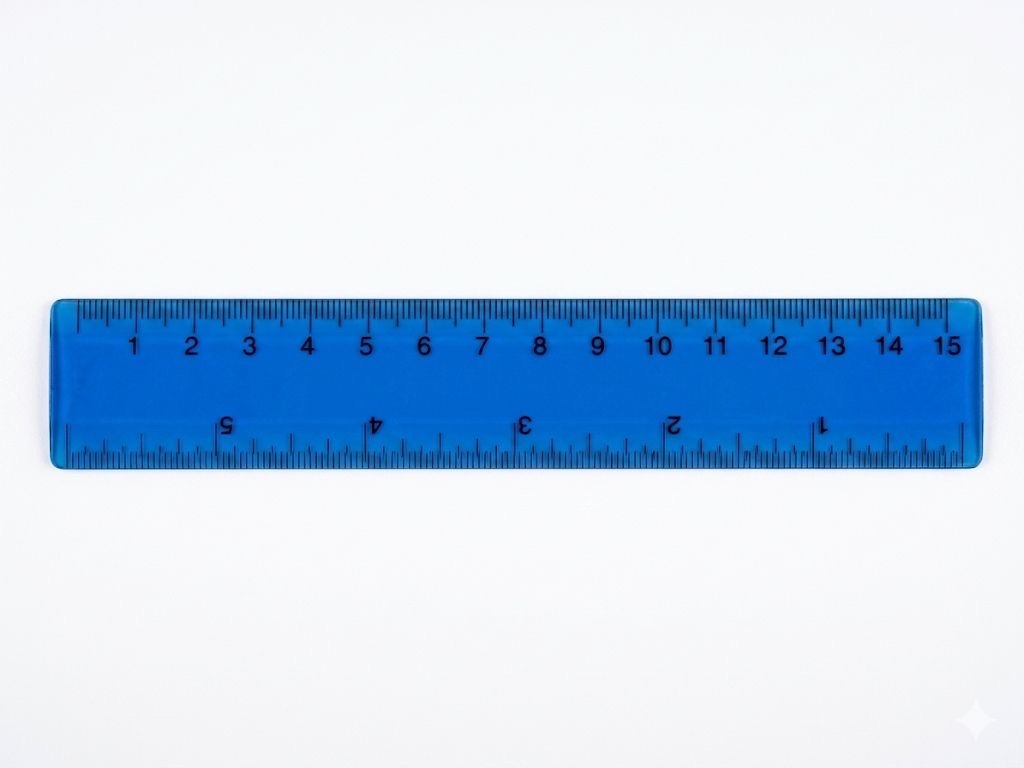 Ruler (15 cm Plastic)